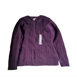 Croft & Barrow Classic Cable Seater XX Large